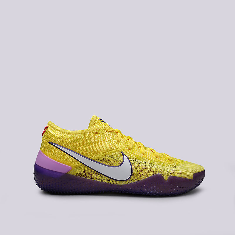 мужские желтые баскетбольные кроссовки Nike Kobe AD NXT 360 AQ1087-700 - цена, описание, фото 1